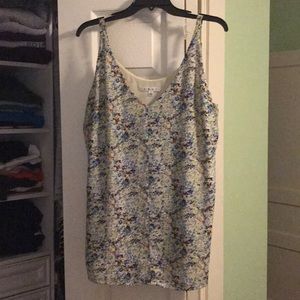 Cabi scatter print floral cami